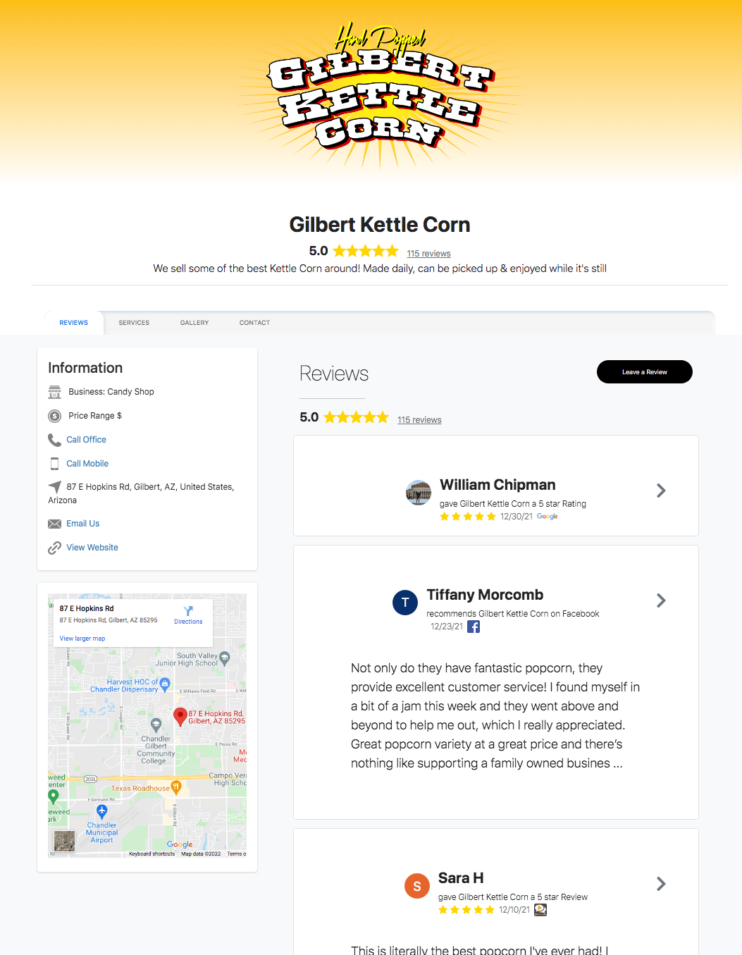SoTellUs Profile Page